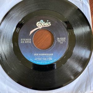 Vintage after the fire 7 inch vinyl